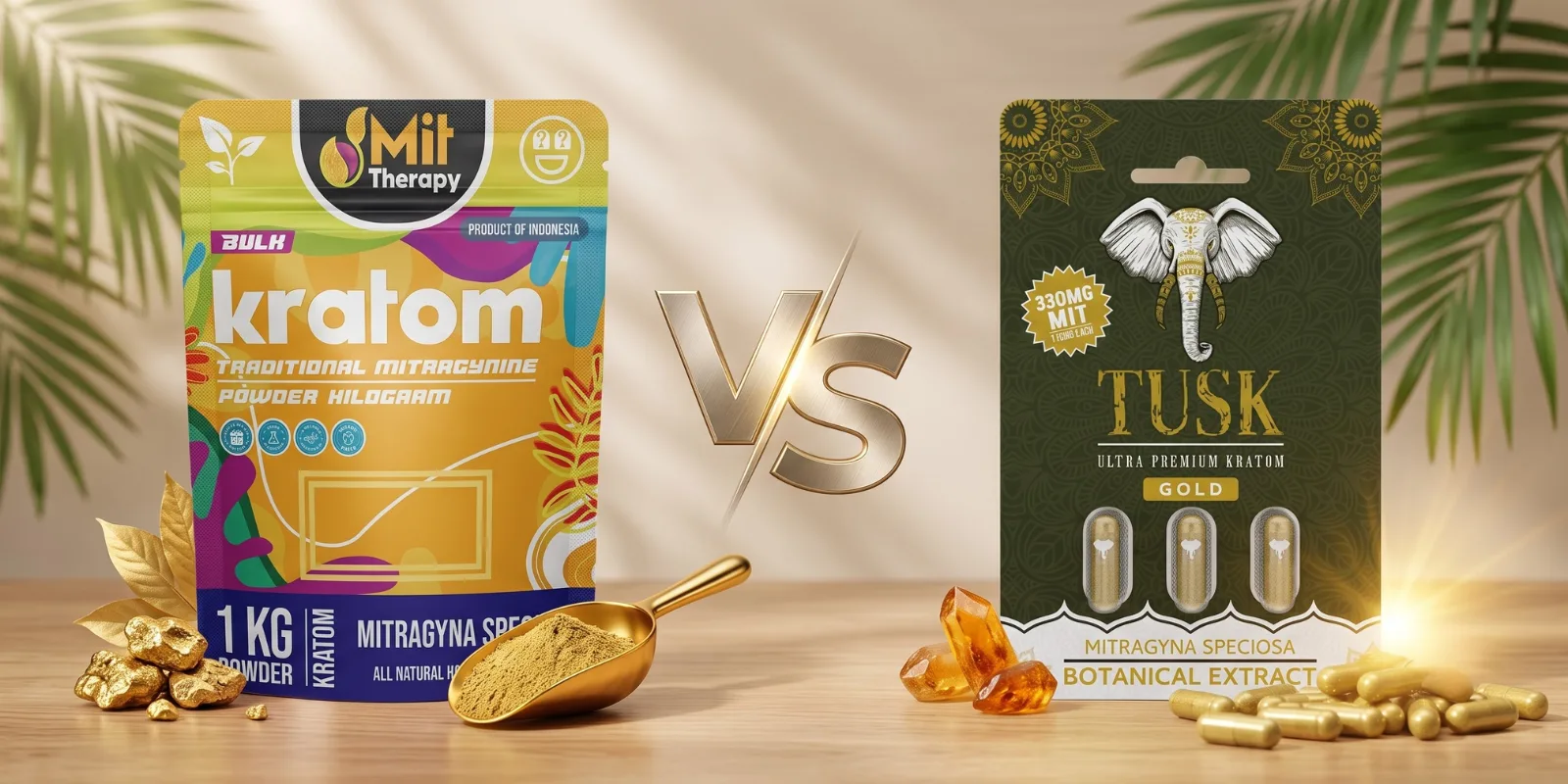 Gold vs Yellow Kratom: A Complete Comparison Guide